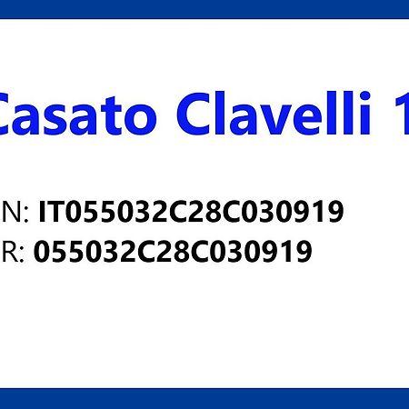 Casato Clavelli 1 Villa Collestatte Luaran gambar