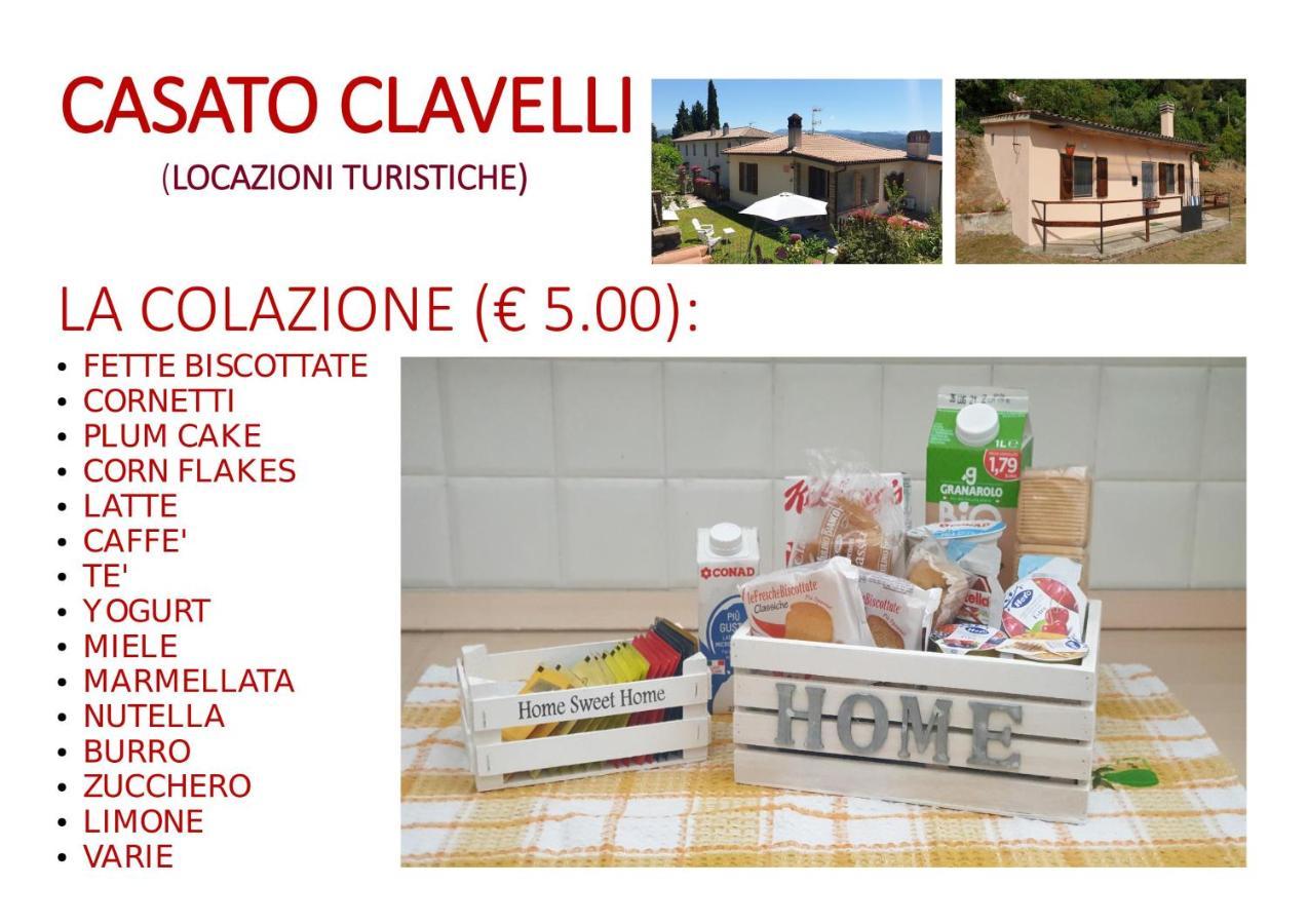 Casato Clavelli 1 Villa Collestatte Luaran gambar