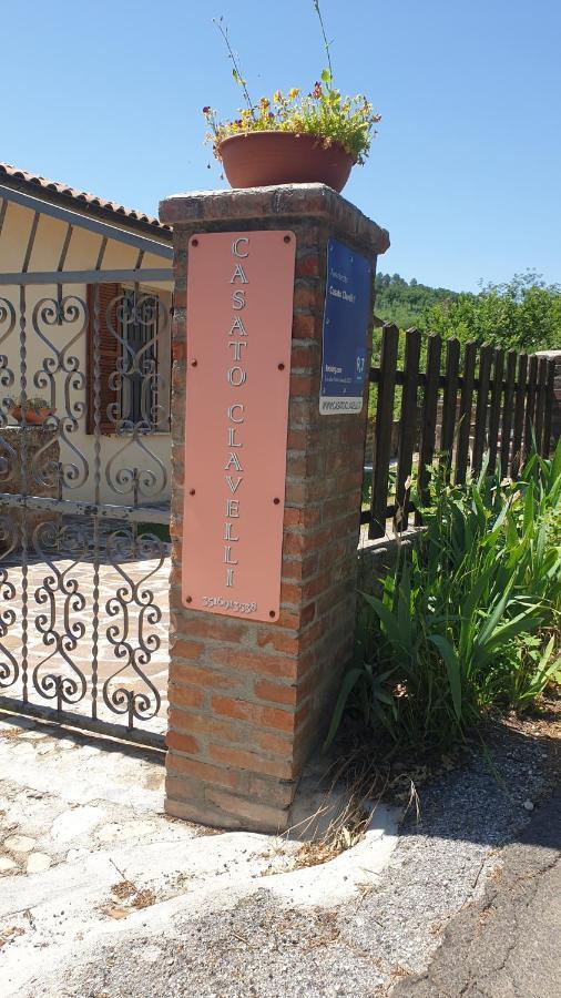Casato Clavelli 1 Villa Collestatte Luaran gambar